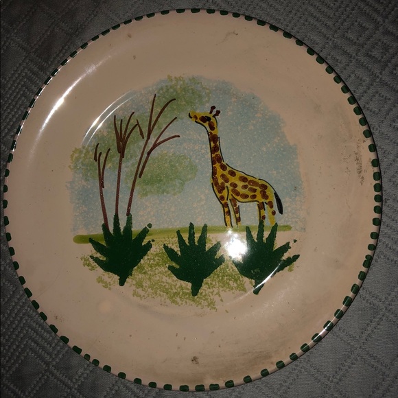 Vintage Lamas Frank McIntosh signed Plate, Italy - Picture 6 of 6